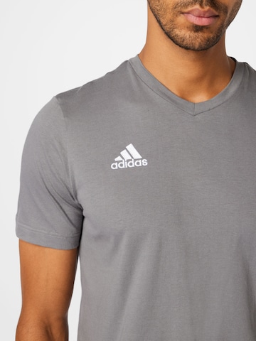 ADIDAS SPORTSWEAR - Camisa funcionais 'Entrada 22' em cinzento