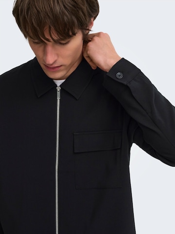 Only & Sons Демисезонная куртка 'ONSWILL' в Черный
