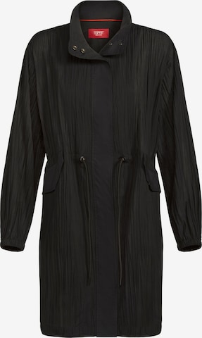 ESPRIT Between-Seasons Parka in Black: front