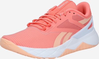 REEBOK Sportschuh 'Nanoflex' in koralle / weiß, Produktansicht