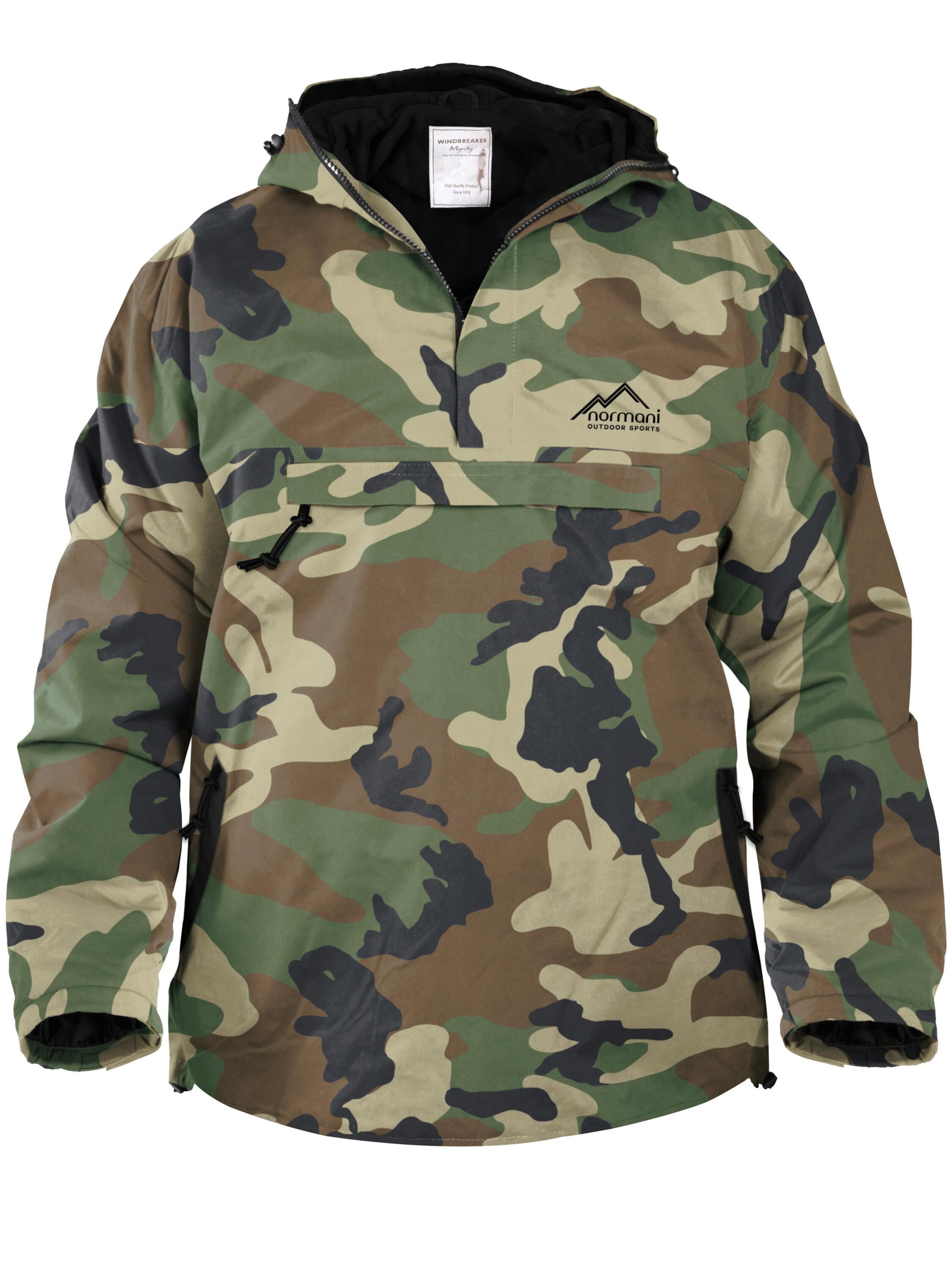 normani Outdoor jacket 'Myrsky' in Green: front