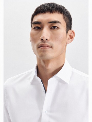 SEIDENSTICKER Slim fit Business Shirt in White