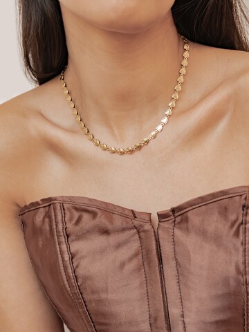 Hey Happiness Ketting 'Heart Links' in Goud