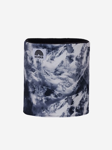 WESORA GmbH Tube Scarf 'Printed Neckwarmer Fleece + UV-Schutz' in Grey: front