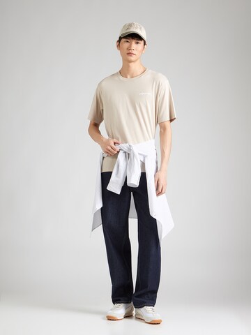 JACK & JONES Tričko 'JWHLEGACY' – béžová