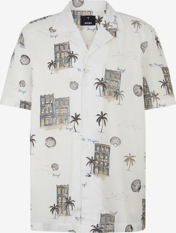 JOOP! Regular fit Button Up Shirt 'Kawai' in White: front