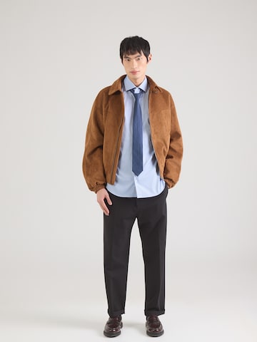 Michael Kors Средняя посадка Рубашка 'PINPOINT' в Синий