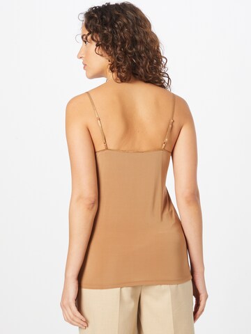 SOAKED IN LUXURY - Top 'Clara' en beige