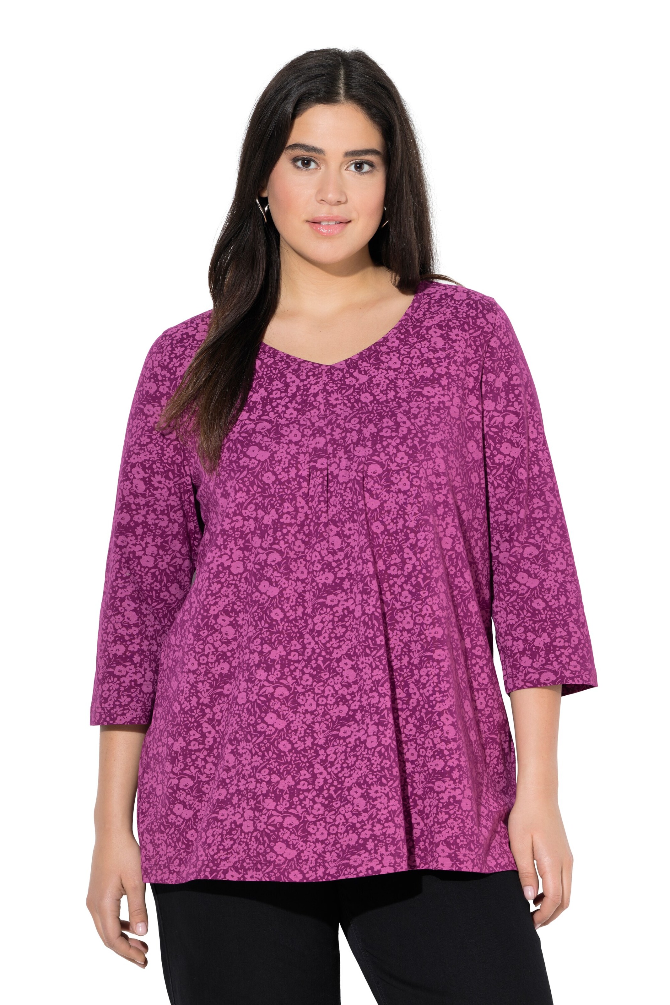 Ulla Popken Shirt in Pink: front