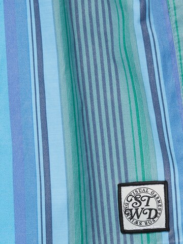 Pull&Bear Board Shorts in Blue