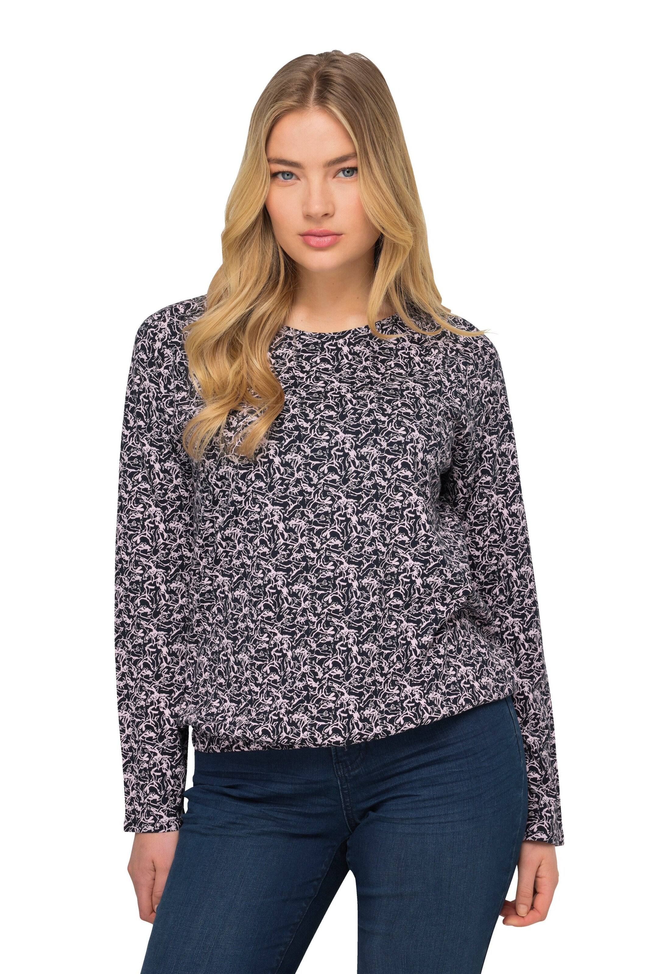 LAURASØN Shirt in Blue: front