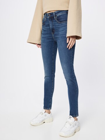 LEVI'S ® Skinny Jeans '721 High Rise Skinny' in Blauw: voorkant