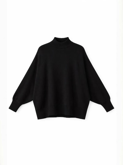 MixRay Pull-over 'Pullover' en S-L en noir, Vue avec produit