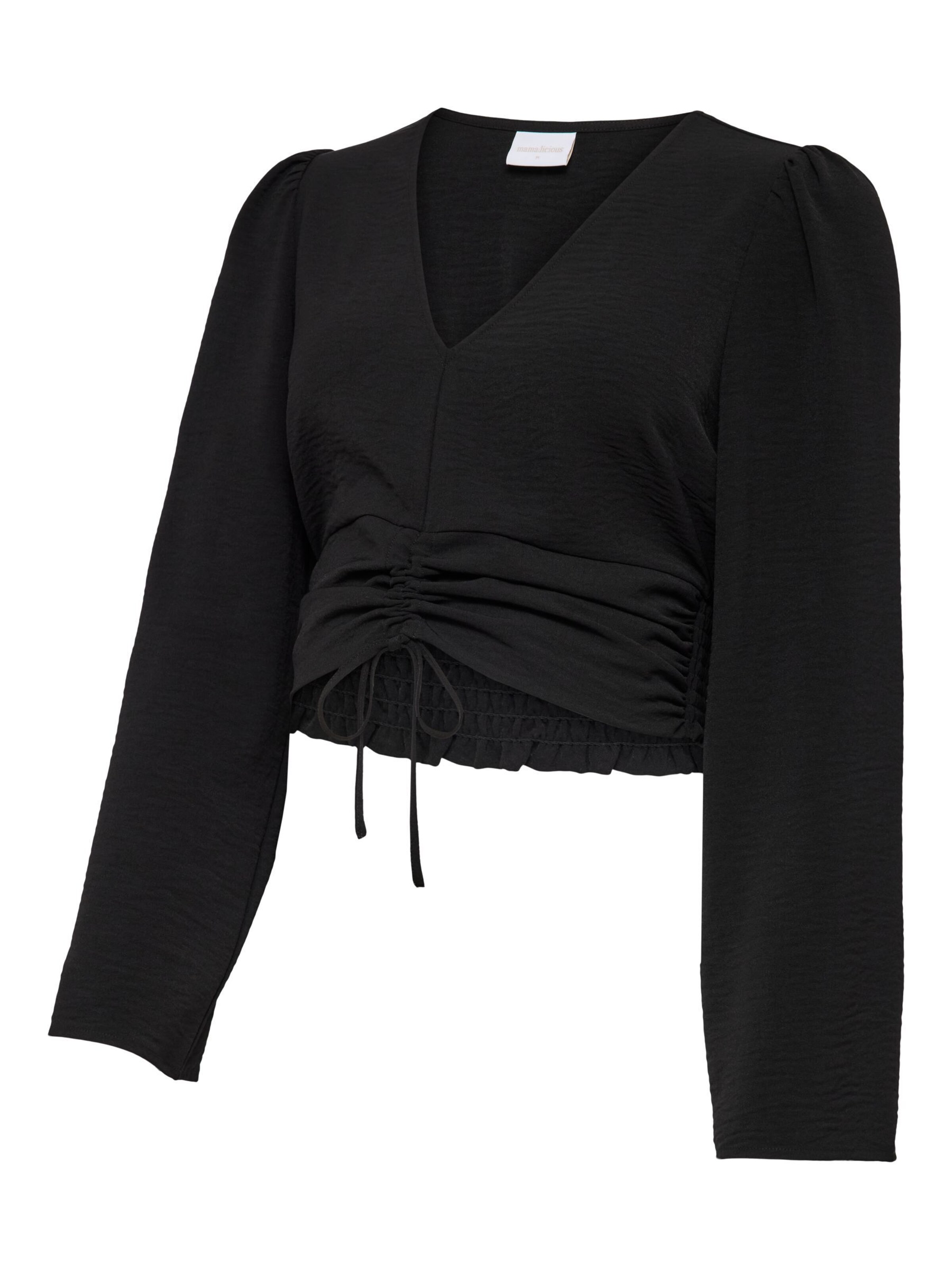 Chemisier 'VMMLISBETH' Vero Moda Maternity en noir : devant