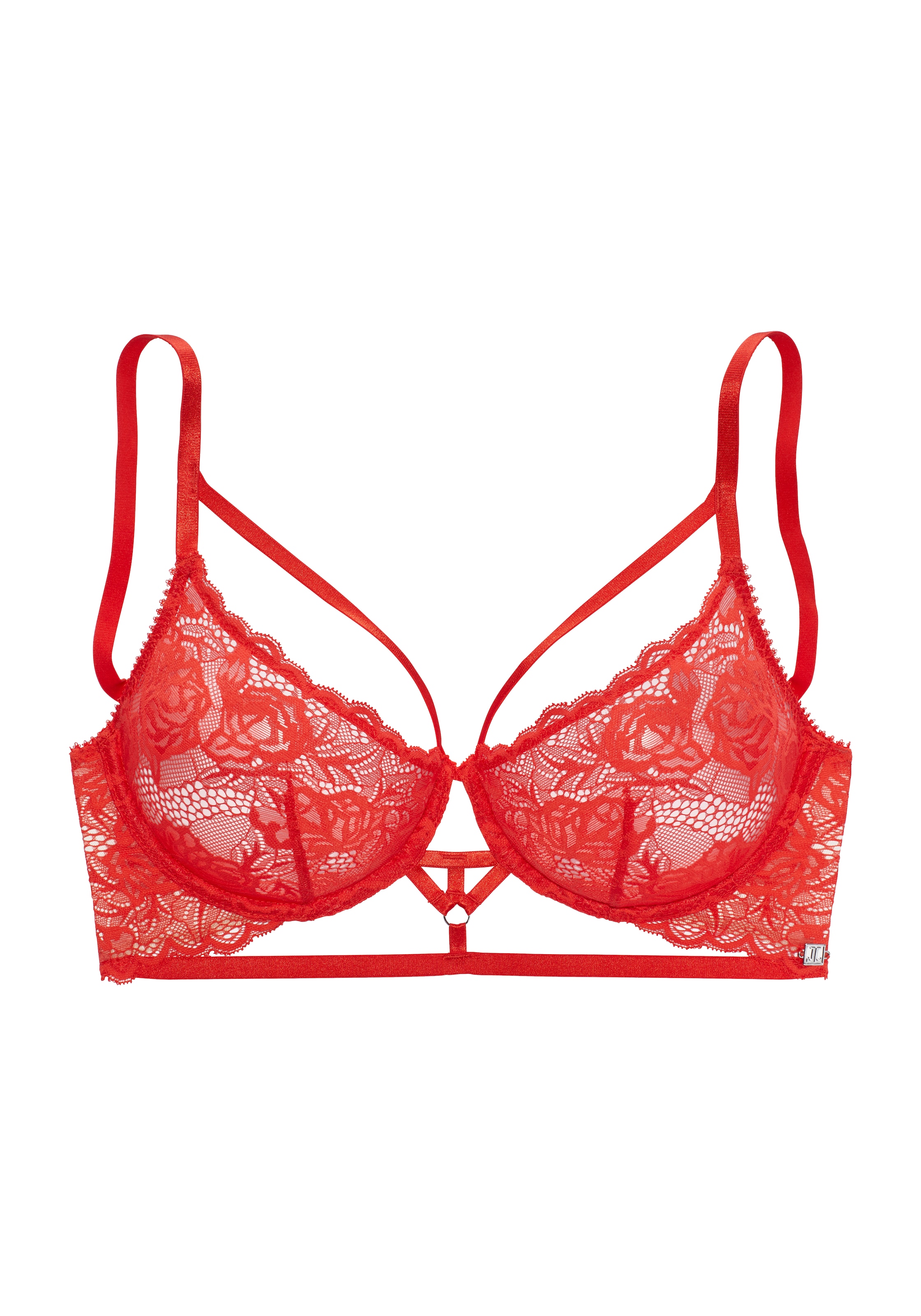 JETTE Bra in Red: front