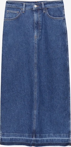 Pull&Bear Rok in Blauw: voorkant