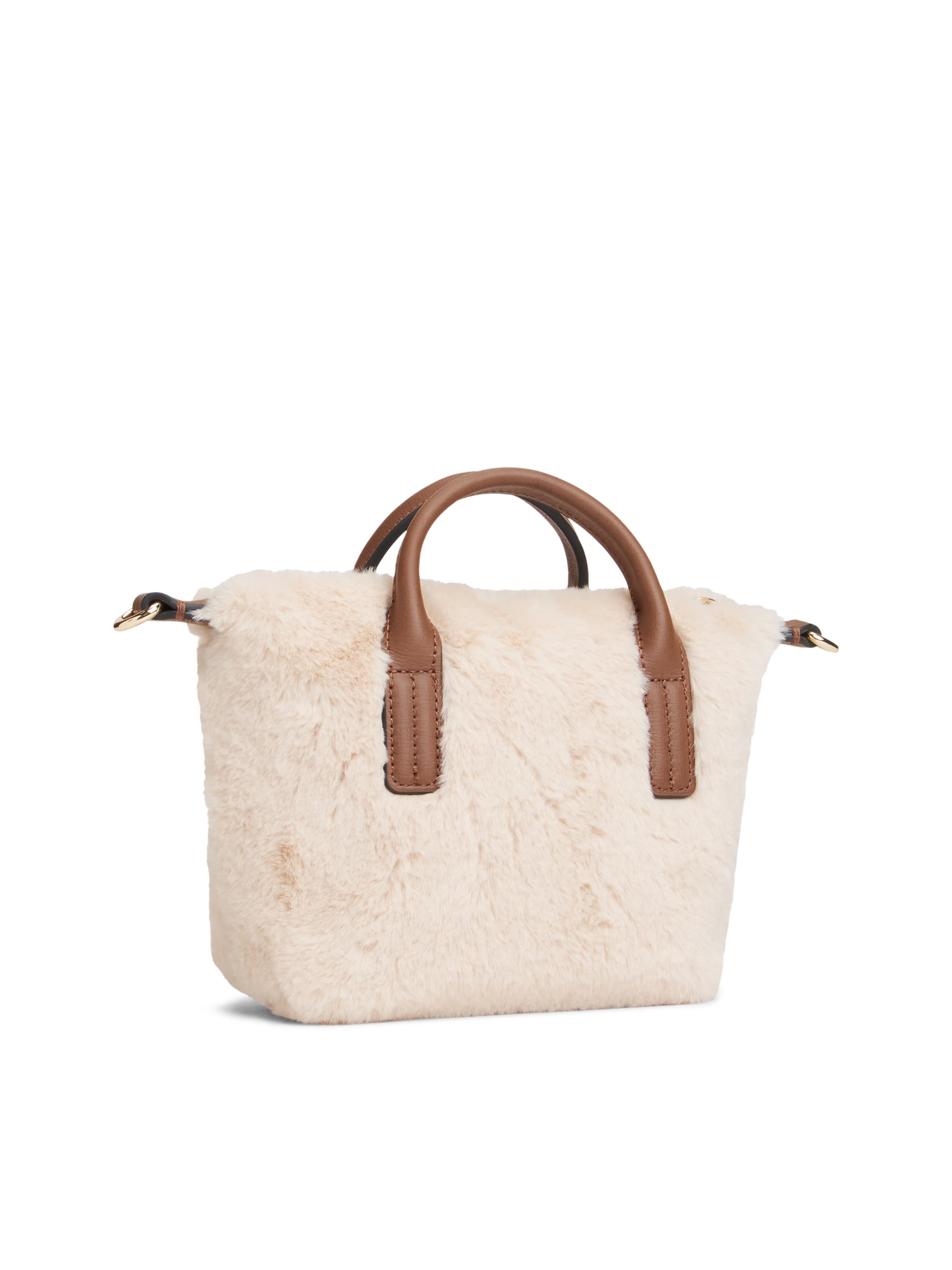 TOMMY HILFIGER Skuldertaske i beige