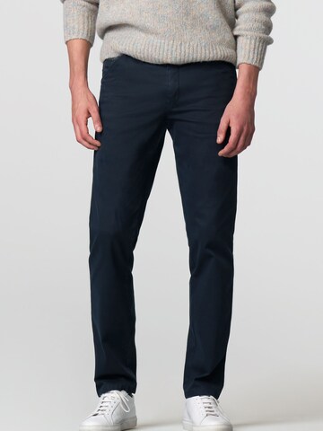 MEYER Regular Chinohose 'Chicago' in Blau: Vorderseite