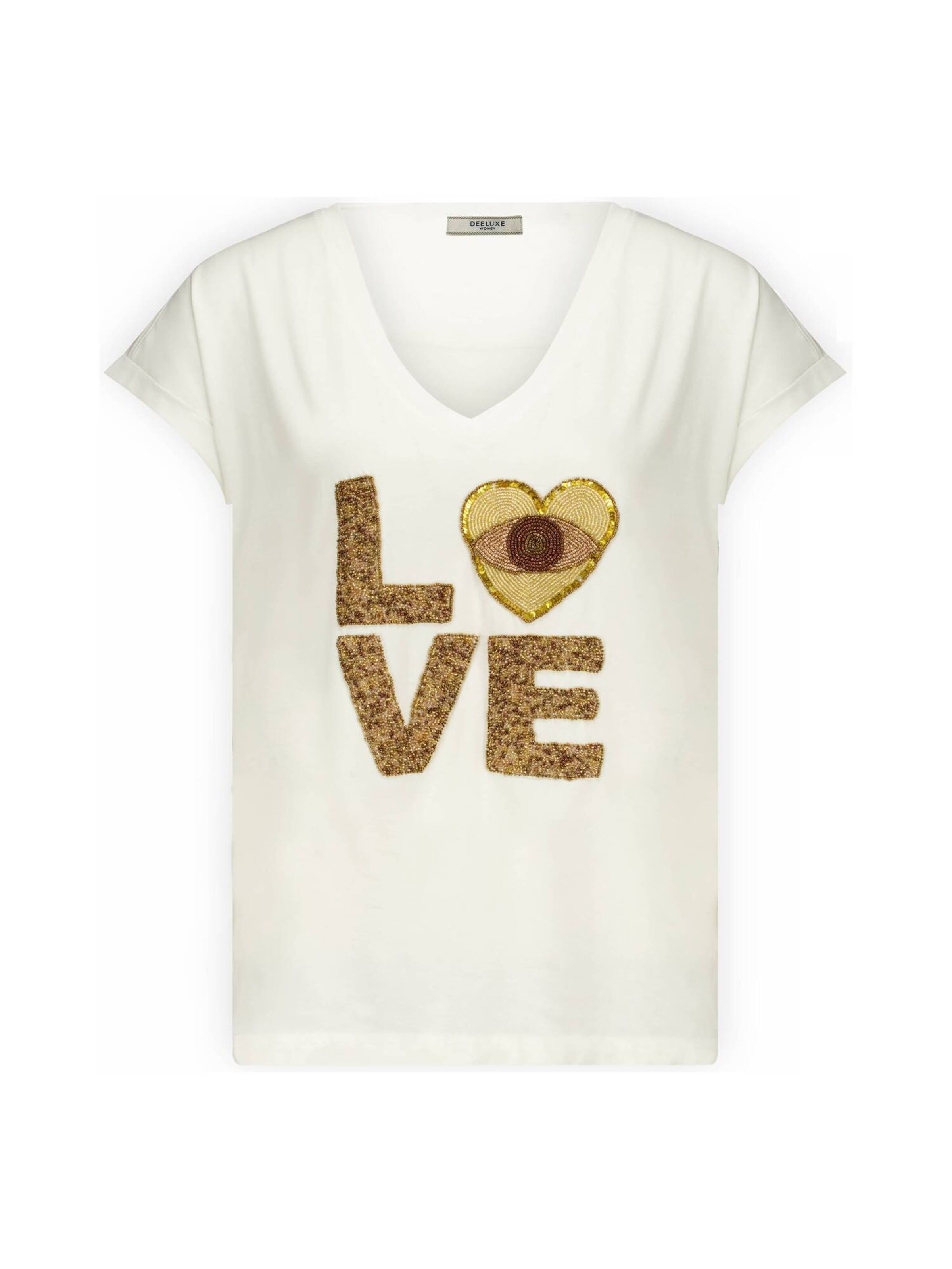 Deeluxe Shirt‌‌‌‌‌ in Weiß: Vorderseite