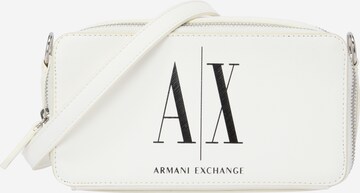 ARMANI EXCHANGE Taška přes rameno – bílá