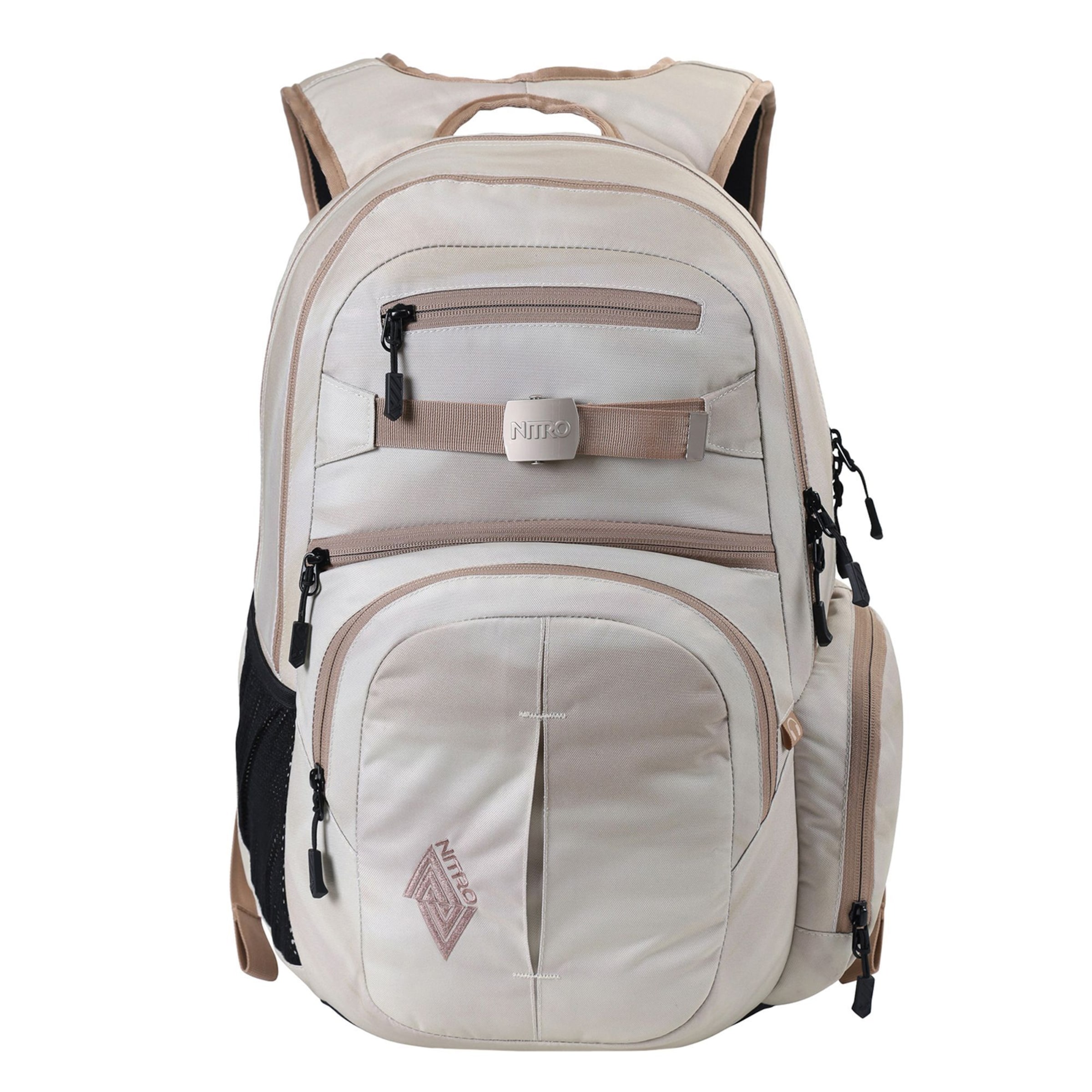 NitroBags Backpack 'Hero' in Beige: front