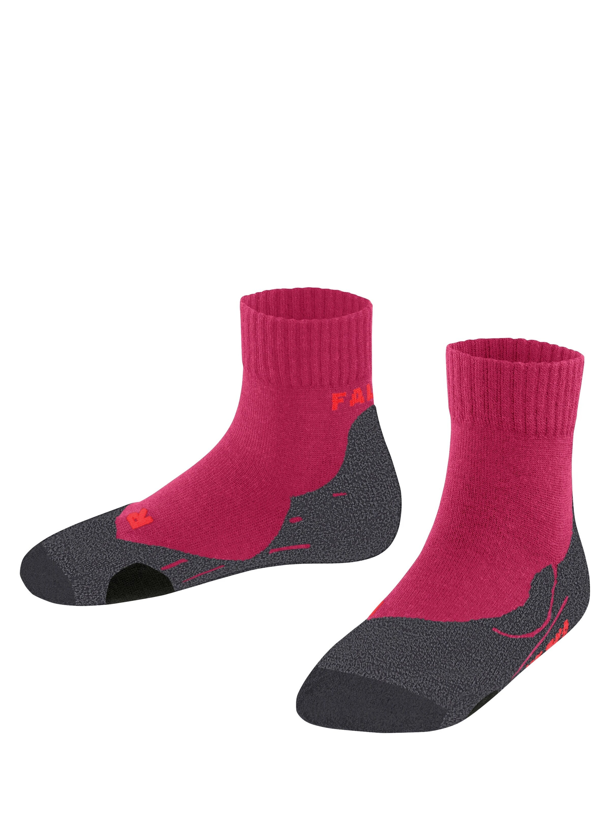 FALKE Athletic Socks 'TK2 Short' in Pink: front