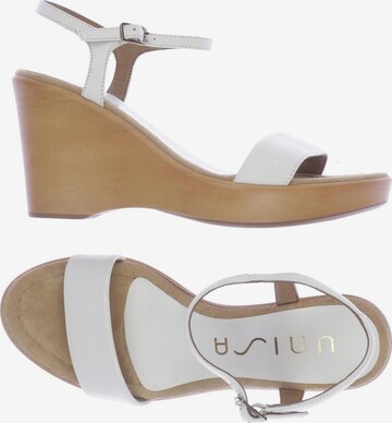 UNISA Sandals & High-Heeled Sandals in 36 in White: front