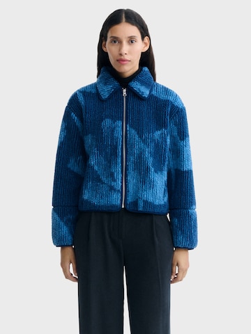 Thinking MU Tussenjas 'Kendra' in Blauw: voorkant