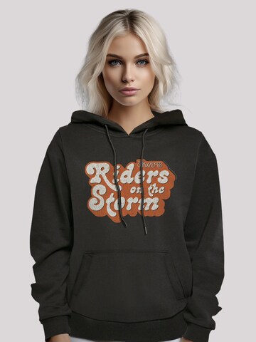 F4NT4STIC Sweatshirt 'The Doors Music Band Riders on the Storm' in Schwarz: Vorderseite