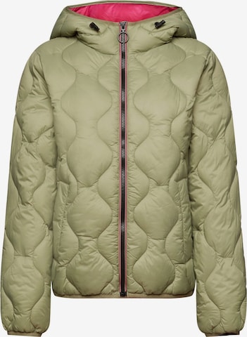 ESPRIT Демисезонная куртка в Зеленый: спереди