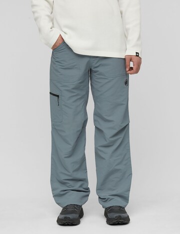 MAMMUT Regular Hose in Grau: Vorderseite