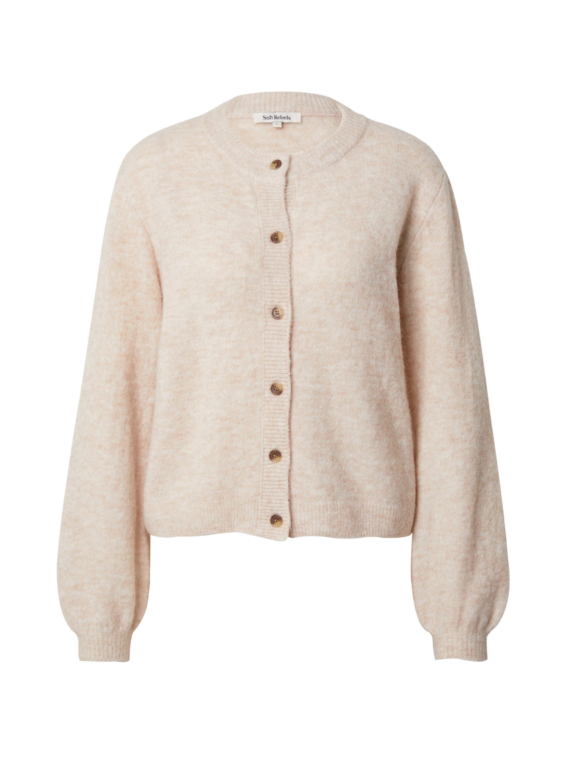 Soft Rebels Kampsun 'Allison', värv hall: eest vaates