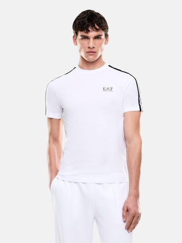 T-Shirt EA7 Emporio Armani en blanc