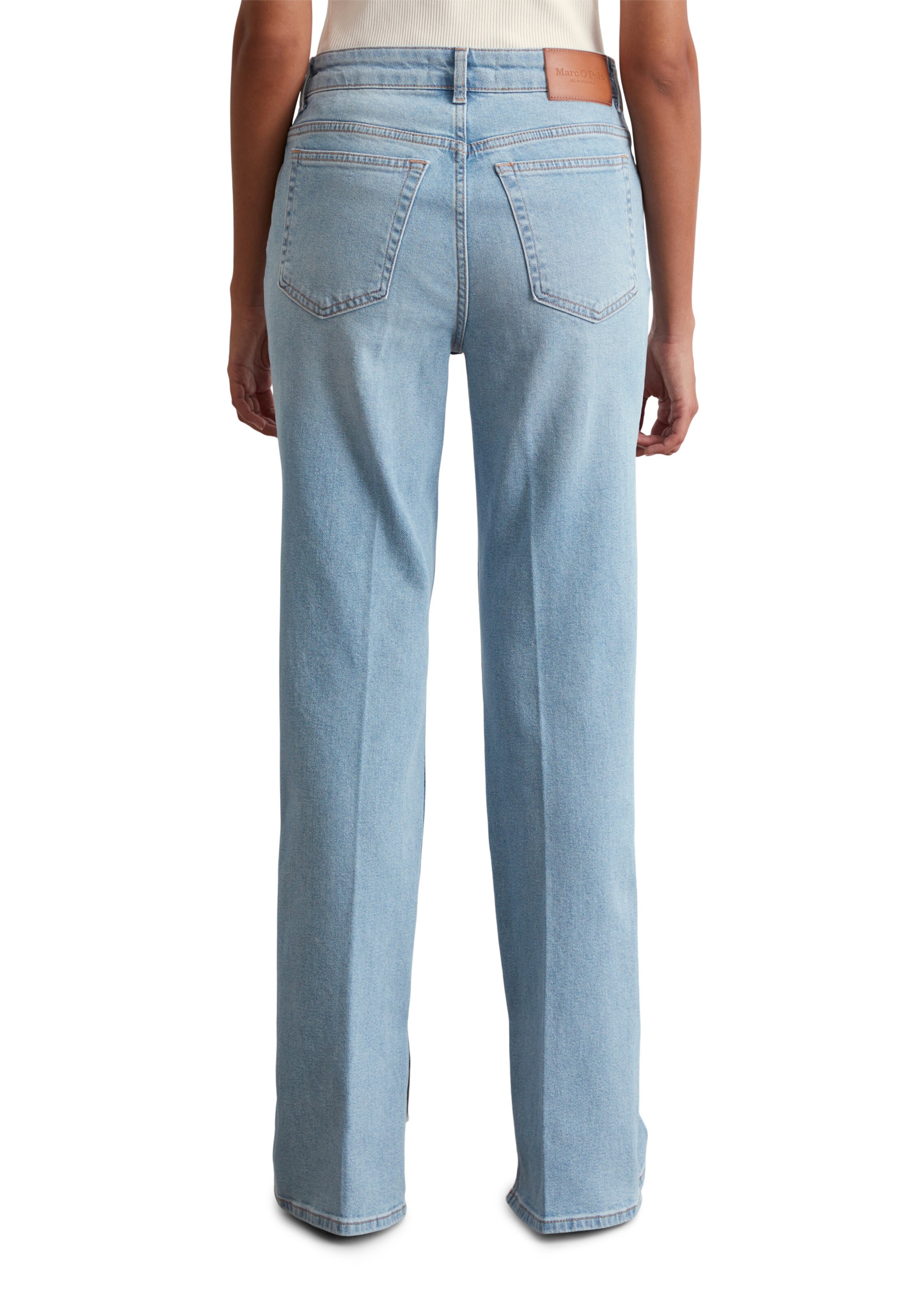 Marc O'Polo Flared Jeans 'Kiruna' in Blauw