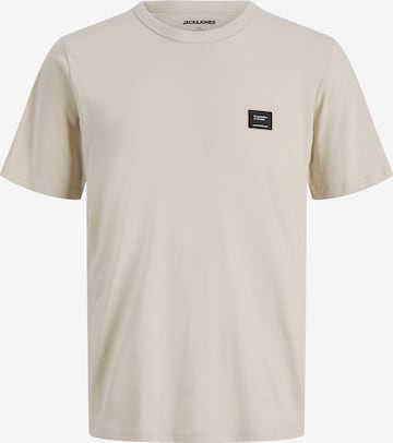 JACK & JONES Μπλουζάκι 'JJCLEVELAND' σε μπεζ: μπροστά