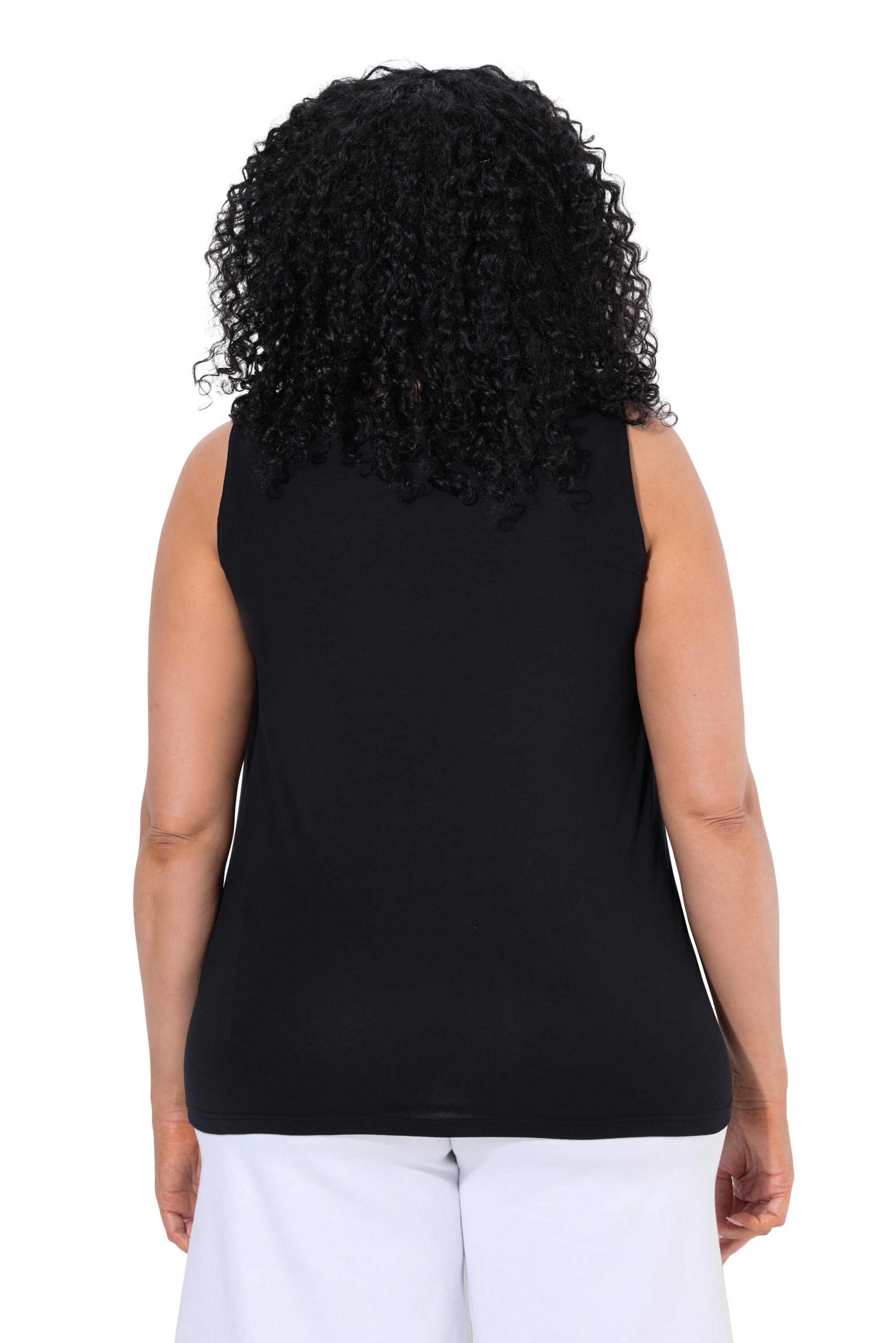 Ulla Popken Stricktop in Schwarz
