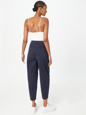 s.Oliver Tapered Cargobroek in Blauw