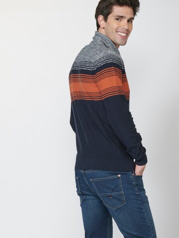 Pull-over KOROSHI en bleu