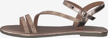 TAMARIS Sandaler i bronse