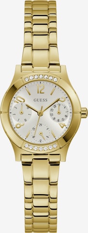 GUESS Analoog horloge 'PIPER' in Goud: voorkant