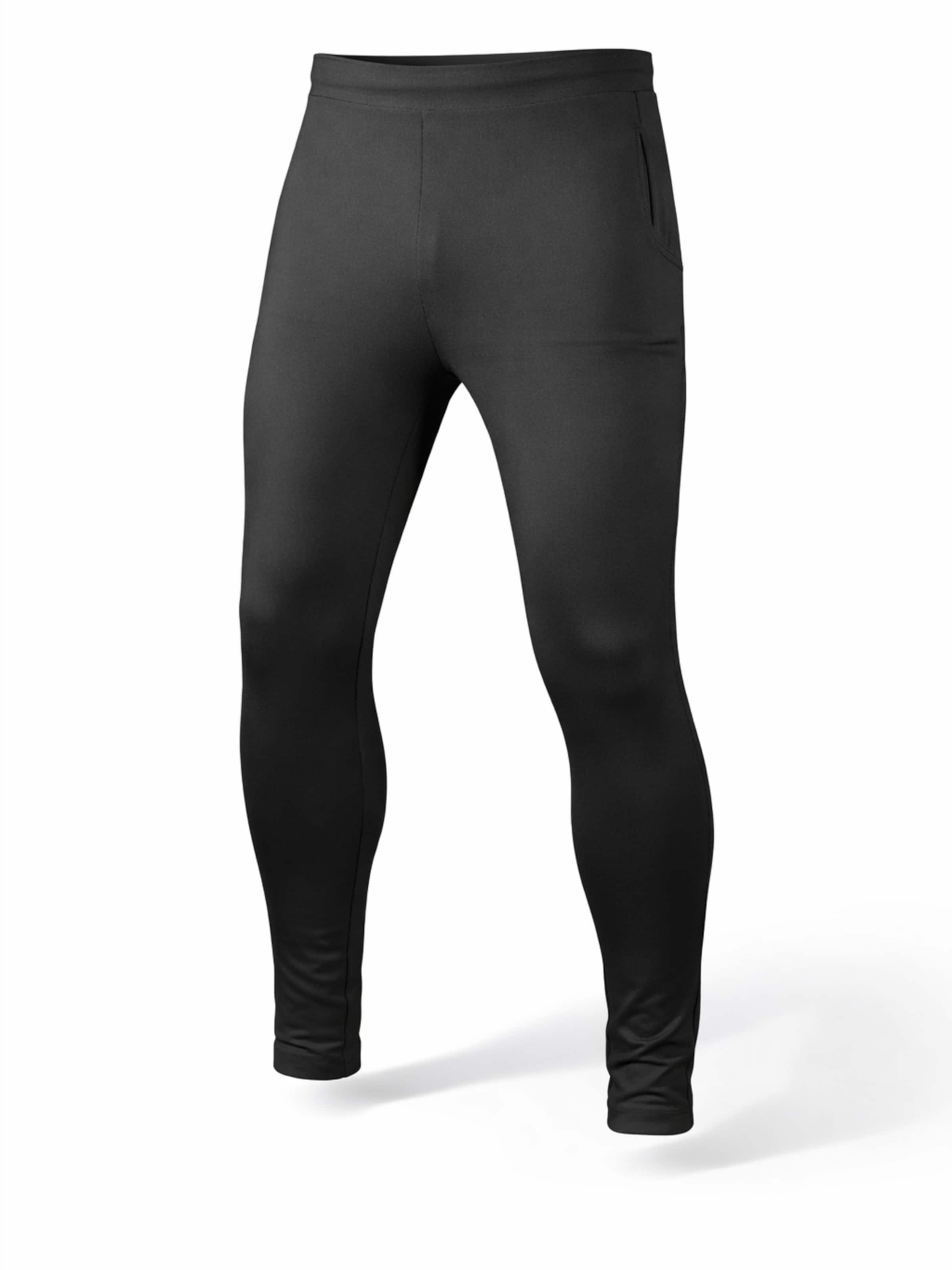 Skinny Pantaloni sportivi 'Pantoneclo Men’s Gym Trouser' di PANTONECLO in nero: frontale