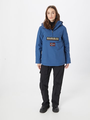 NAPAPIJRI Between-Season Jacket 'Rainforest' in Blue