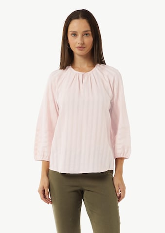 COMMA Blouse in Pink: front