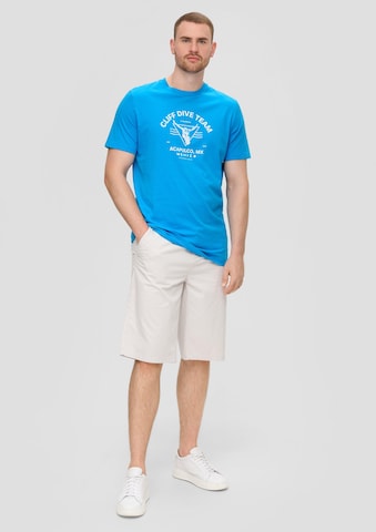 T-Shirt s.Oliver Red Label Big & Tall en bleu