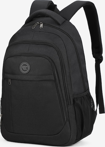 Zaino di Aoking in nero: frontale