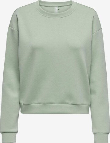 ONLY PLAY Athletic Sweatshirt in Green: front