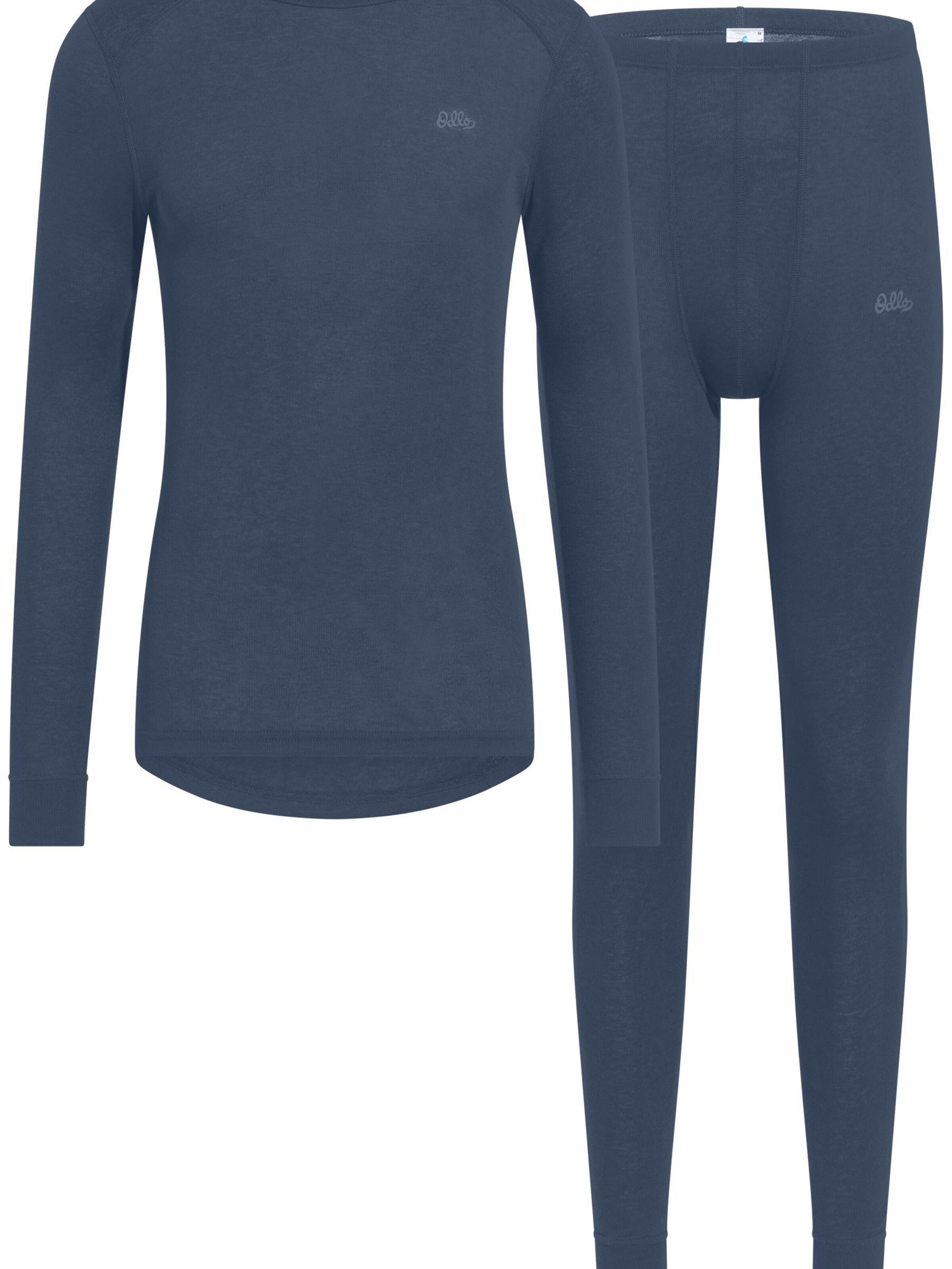Base layer 'ACTIVE WARM UNI HERITAGE' di ODLO in grigio: frontale