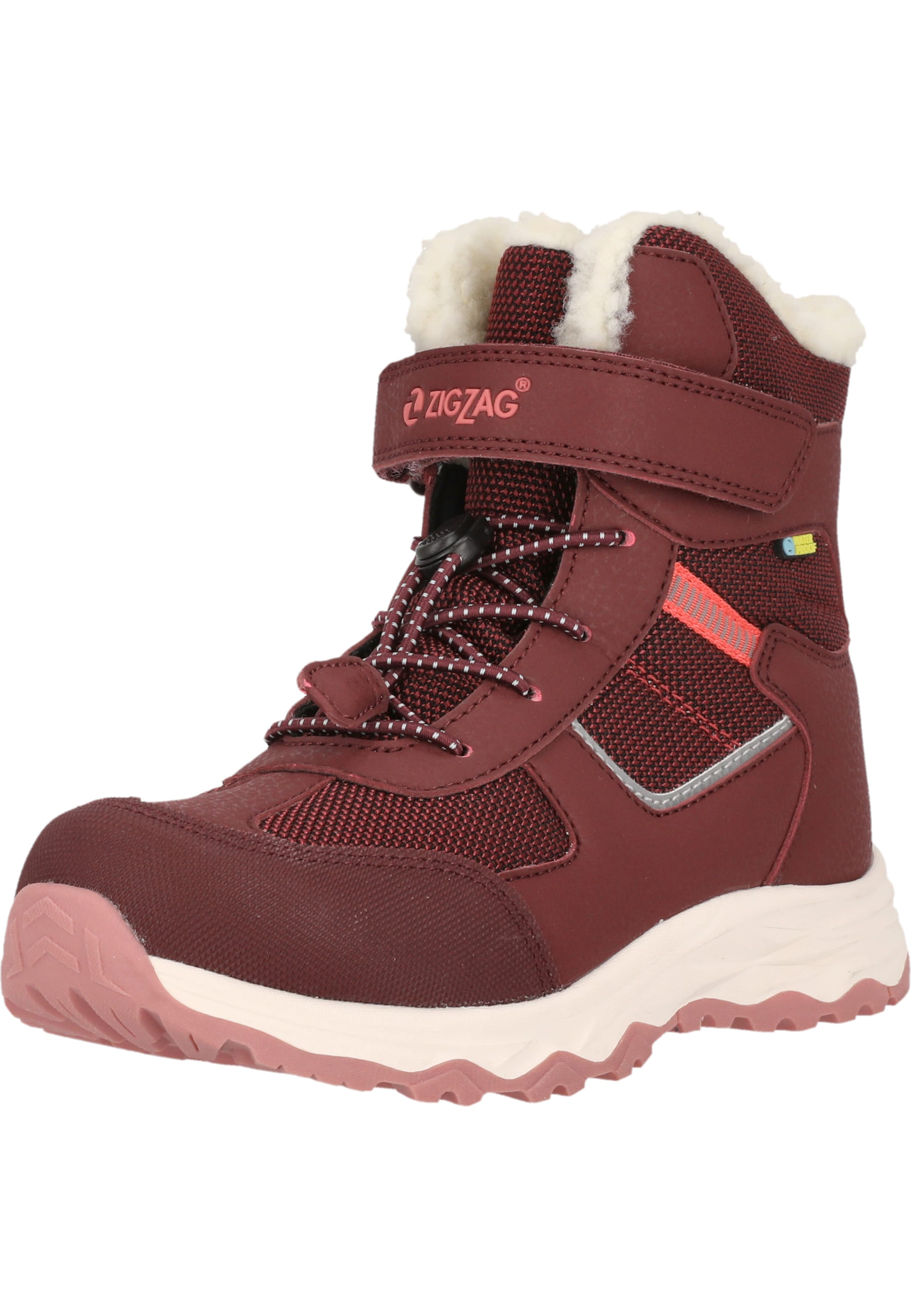 ZigZag Snow boots 'Balful' in Red: front