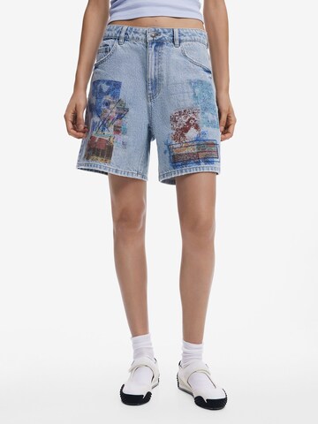Desigual Regular Jeans in Blue: front