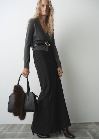 MANGO Shopper 'Gustave' in Schwarz